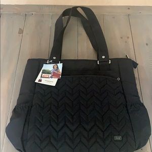 Brand New Black Lug Promenade Full Tote
